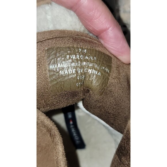 Tommy Hilfiger TWROANA Womens Sherpa Lined Duck Boots Size 7 - Picture 10 of 12